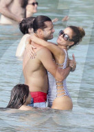 PEOPLE - David Charvet und Brooke Burke geniessen mit den Kids die Ferien auf St.Barts