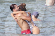 PEOPLE - David Charvet und Brooke Burke geniessen mit den Kids die Ferien auf St.Barts