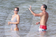 PEOPLE - David Charvet und Brooke Burke geniessen mit den Kids die Ferien auf St.Barts
