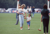 


HRH PRINCESS OF WALES
With her sons Left: HRH PRINCE HARRY and Right: HRH PRINCE WILLIAM at Smith's Lawn, Windsor
COMPULSORY CREDIT: UPPA/Photoshot Photo
CRP 249529   28.06.1987