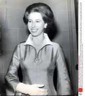 Princess Anne (now Princess Royal). 1972. Picture Shows Princess Anne Attending The World Preview Of The Stage Musical Show Of ''gone With The Wind'' At The Drury Lane Theatre In Aid Of The World Wildlife Fund. Princess Anne At Drury Lane Theatre. ..