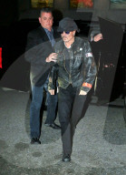 PEOPLE - Elton John und Johnny Depp verlassen Lady Gaga's Geburtstagsparty