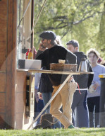 EXKLUSIV - David Beckham tollt mit Hund und Sohn Cruz im Hyde Park herum