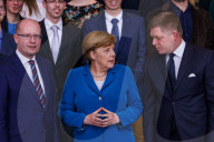 NEWS - Angela Merkel bei der Feier des Jubiläums des deutsch-tschechisch-slowakischen Nachbarschaftsvertrages