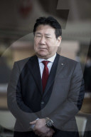 NEWS - Japan: Airline Chef Yoshiharu Ueki begrüsst die neue Crew