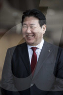 NEWS - Japan: Airline Chef Yoshiharu Ueki begrüsst die neue Crew