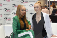 PEOPLE - Angela und Anna Ermakova an der Beauty Messe in Düsseldorf 
