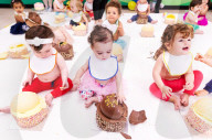 FEATURE - Tortenschlacht für Babies