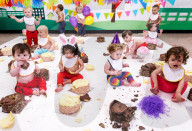 FEATURE - Tortenschlacht für Babies