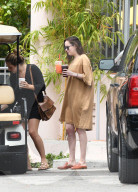 EXKLUSIV - Dakota Johnson kühlt sich in Miami ab