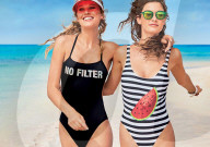 PEOPLE - Toni Garrn präsentiert Bademode für Calzedonia
