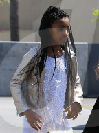 PEOPLE - Mel B mit ihren Töchtern unterwegs in Beverly Hills