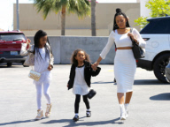 Mel B Out And About With Her Daughters 