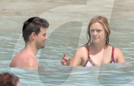 EXKLUSIV - Taylor Lautner und Billie Lourd turteln auf St. Barts