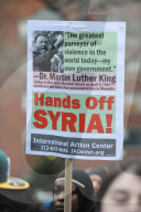 NEWS - Proteste gegen US-Luftangriff auf Syrien