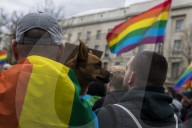 NEWS - Berlin: "Stop Homophobia"-Demo vor der russischen Botschaft