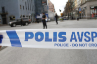 Presumed terror attack outside Åhlens department store, Stockholm