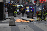 Hijacked Truck Drives Into Crowd In Stockholm