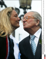 PARIS: far right party comemorate Jeanne d'Arc on May Day
