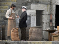 PEOPLE - Gerard Butler bei den Dreharbeiten zu 'Keeper'