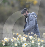 PEOPLE - Gerard Butler bei den Dreharbeiten zu 'Keeper'