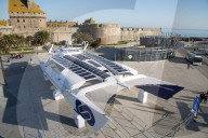 FEATURE - Saint Malo: Solar Katamaran 'Energy Observer'
