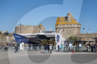 FEATURE - Saint Malo: Solar Katamaran 'Energy Observer'