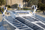 FEATURE - Saint Malo: Solar Katamaran 'Energy Observer'