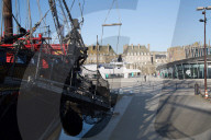 FEATURE - Saint Malo: Solar Katamaran 'Energy Observer'