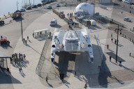 FEATURE - Saint Malo: Solar Katamaran 'Energy Observer'