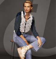 PEOPLE - Romee Strijd posiert für Holt Renfrew