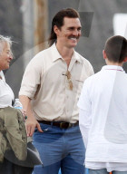 EXKLUSIV - Matthew McConaughey bei Dreharbeiten zu ‘White Boy Rick’ 