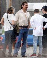 EXKLUSIV - Matthew McConaughey bei Dreharbeiten zu ‘White Boy Rick’ 