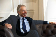 NEWS - London: Tony Blair beim Interview für das 'Progress' Magazin 