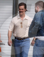 EXKLUSIV - Matthew McConaughey bei Dreharbeiten zu ‘White Boy Rick’ 