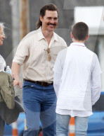 EXKLUSIV - Matthew McConaughey bei Dreharbeiten zu ‘White Boy Rick’ 