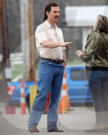 EXKLUSIV - Matthew McConaughey bei Dreharbeiten zu ‘White Boy Rick’ 