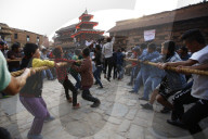 NEWS - Nepal: Bisket Festival in Bhaktapur