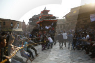 NEWS - Nepal: Bisket Festival in Bhaktapur