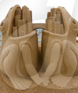 FEATURE - Weston Sand Skulpturen Festival in Somerset