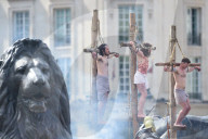 NEWS - Karfreitag: Passionsspiel am Trafalgar Square in London