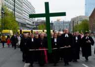 Karfreitagsprozession in Berlin
