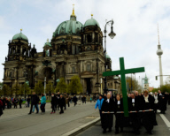 Karfreitagsprozession in Berlin