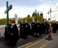Karfreitagsprozession in Berlin