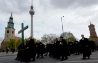 Karfreitagsprozession in Berlin