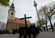 Karfreitagsprozession in Berlin