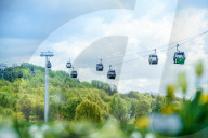 NEWS - Eine Seilbahn für Berlin: Eröffnung der Internationalen Gartenausstellung