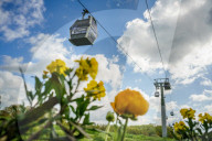 NEWS - Eine Seilbahn für Berlin: Eröffnung der Internationalen Gartenausstellung