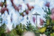 NEWS - Eine Seilbahn für Berlin: Eröffnung der Internationalen Gartenausstellung