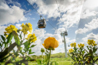 NEWS - Eine Seilbahn für Berlin: Eröffnung der Internationalen Gartenausstellung